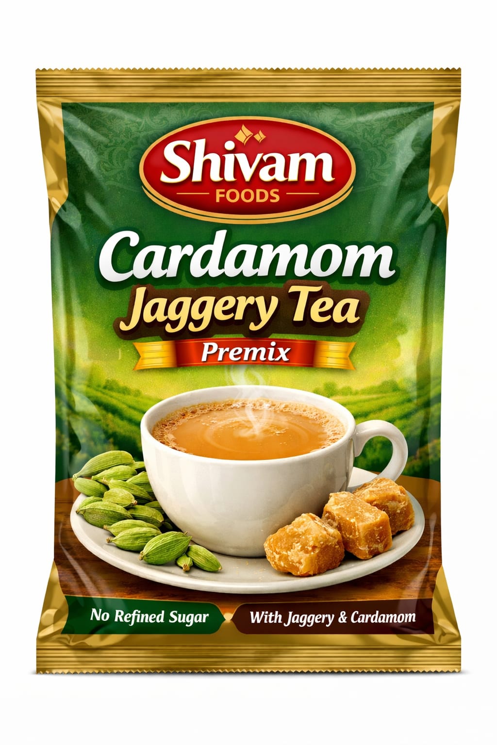 Cardamom Jaggery Tea Premix